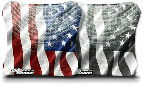 American Flag Stick & Slick Bags (Set of 8)