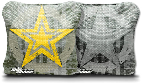 Military Camo Star Stick & Slick Bags (Set of 8)