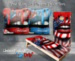 "Lip Drip" Limited Package Deal - Direct Print TOPS & matching Stick & Slick Bags (Set of 8)