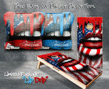 "Lip Drip" Limited Package Deal - Direct Print TOPS & matching Stick & Slick Bags (Set of 8)