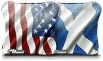 Scottish American Flag Stick & Slick Bags (Set of 8)
