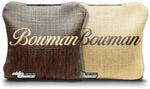 Two Tone Wood Family Name Stick & Slick Bags (Set of 8)